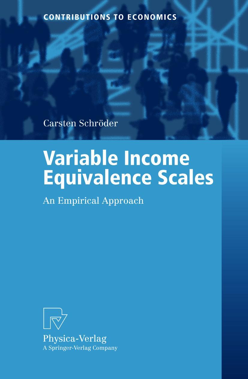 Vorderes Coverbild Variable Income Equivalence Scales