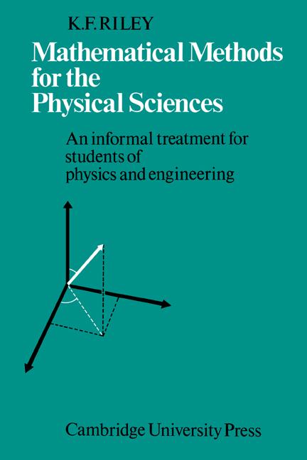 Vorderes Coverbild Mathematical Methods for the Physical Sciences