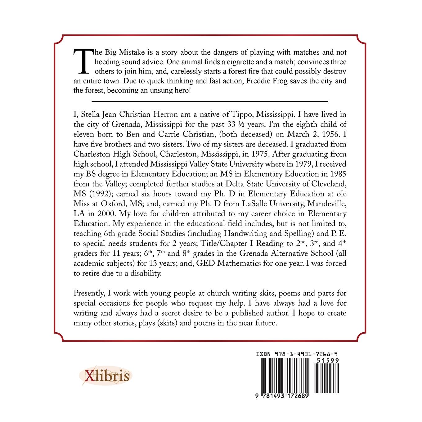 Rückseitencover The Big Mistake