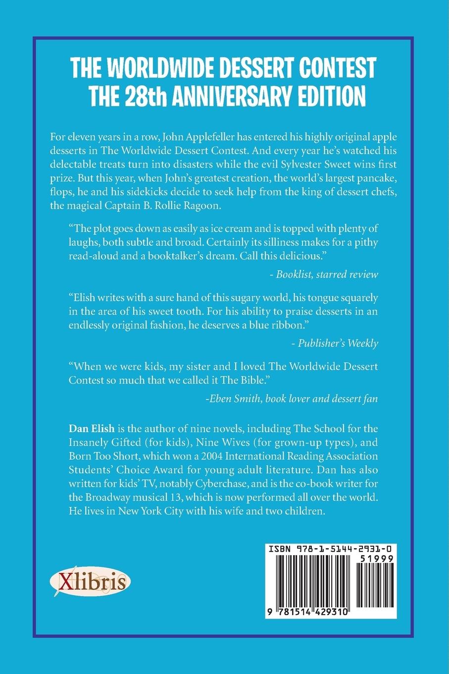 Rückseitencover THE WORLDWIDE DESSERT CONTEST