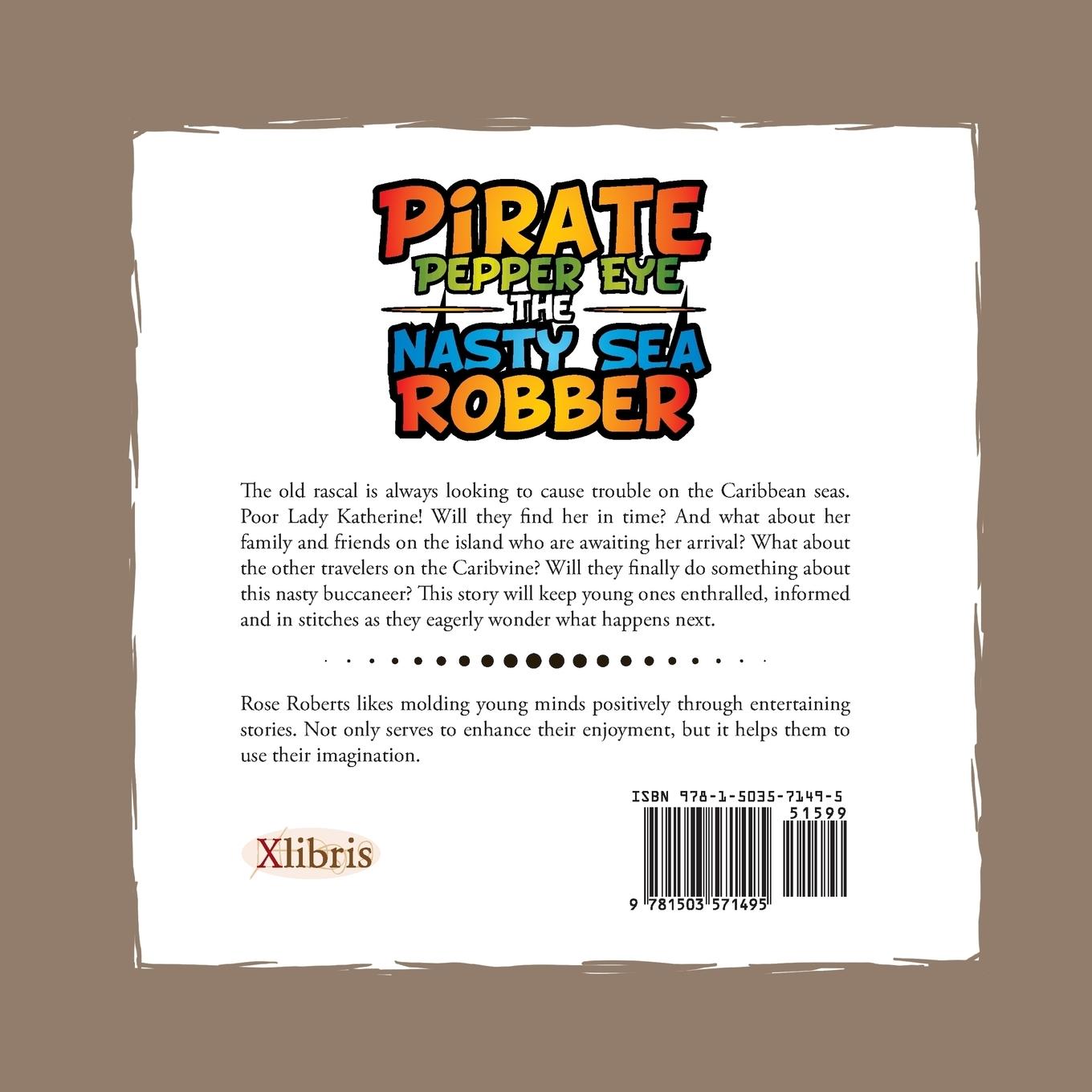 Rückseitencover Pirate Pepper Eye the Nasty Sea Robber