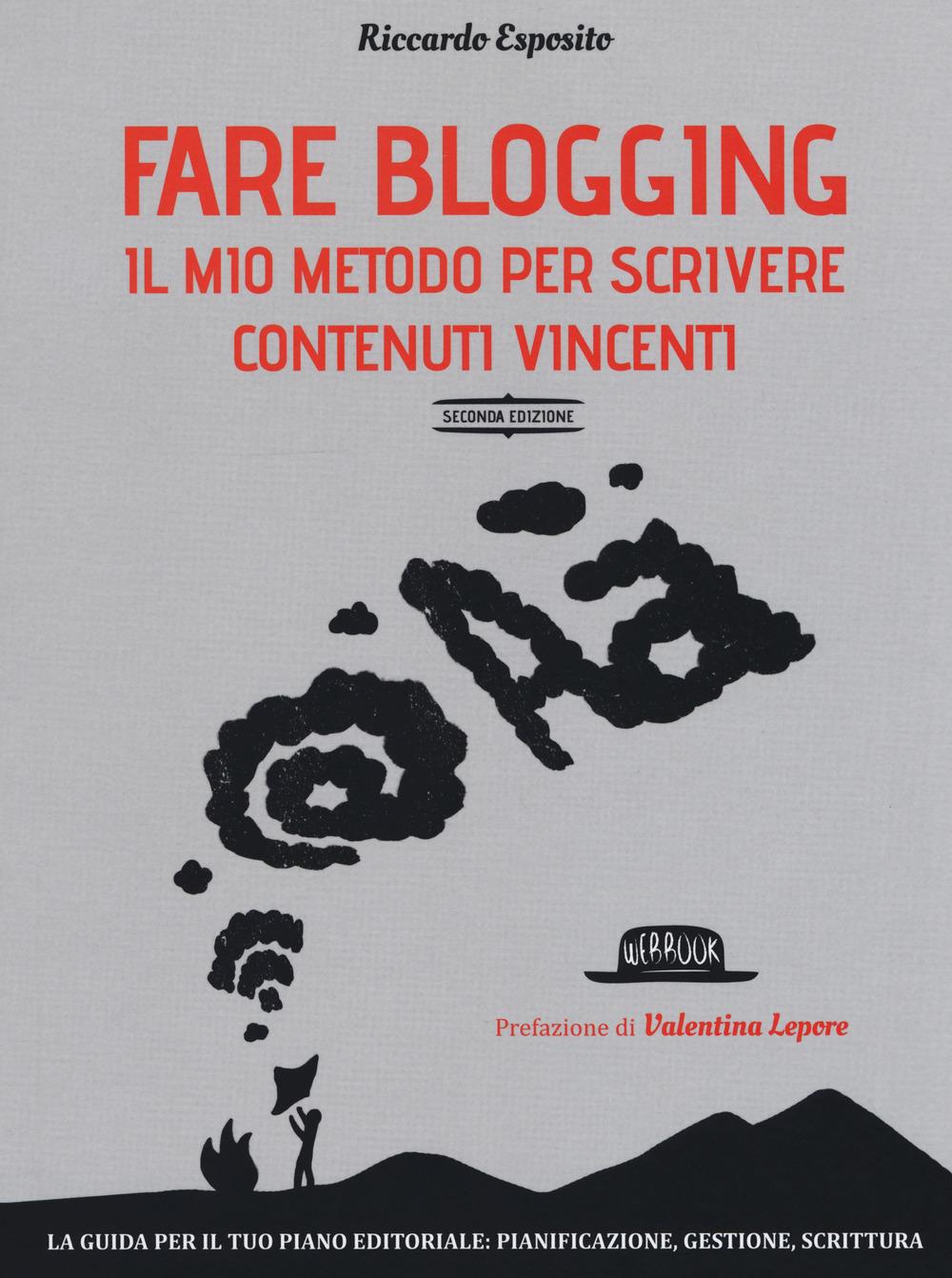 Vorderes Coverbild Fare blogging. Il mio metodo per scrivere contenuti vincenti