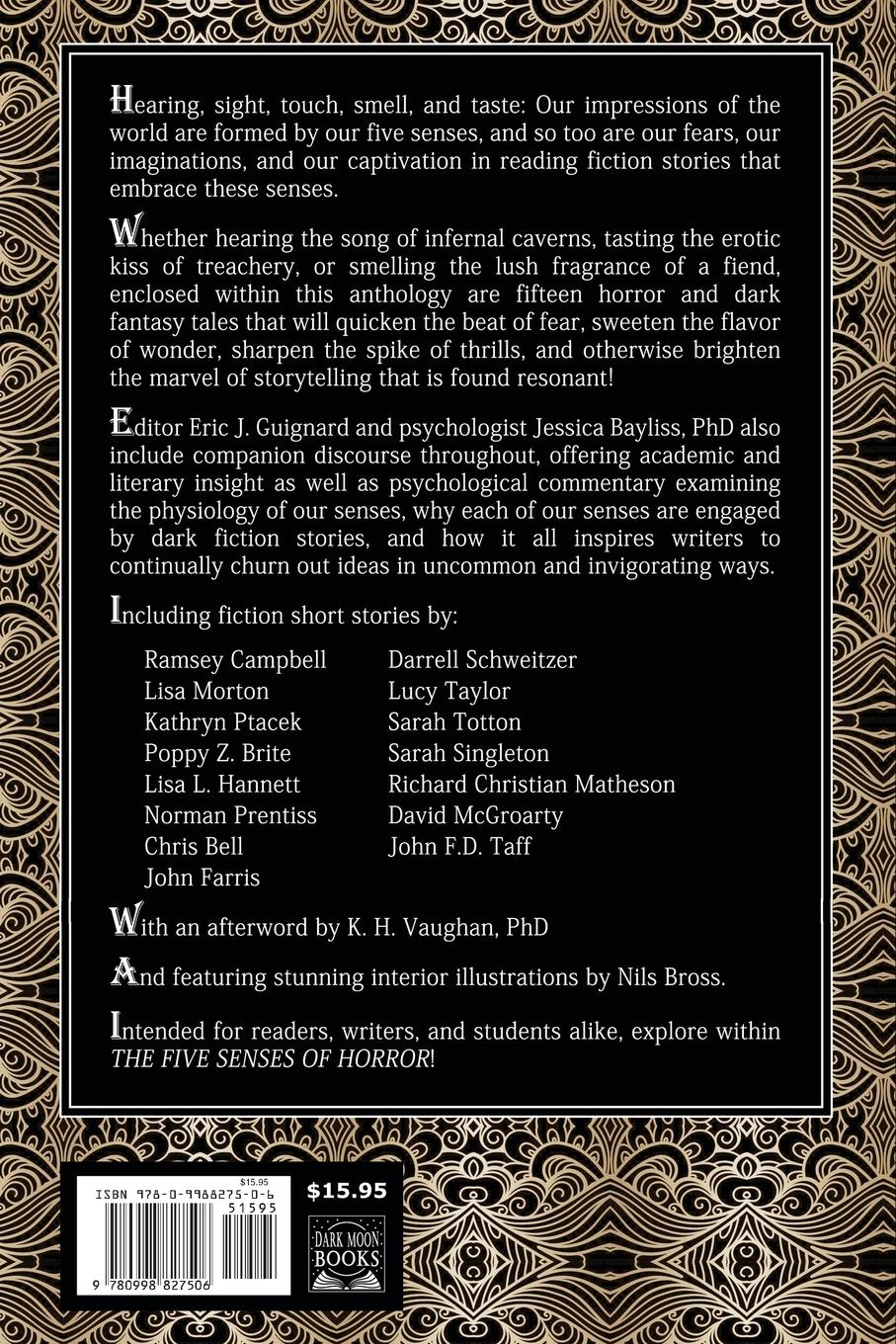 Rückseitencover The Five Senses of Horror