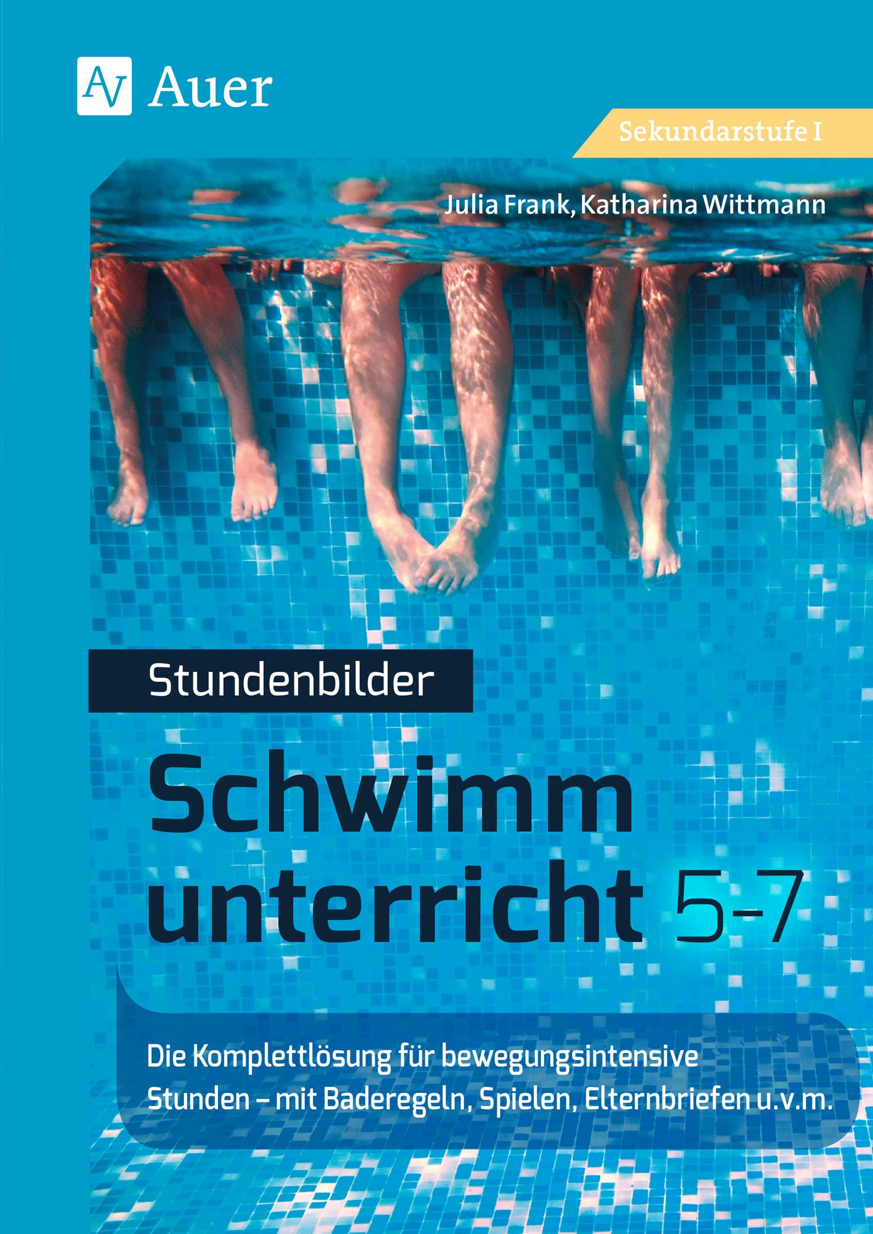 Vorderes Coverbild Stundenbilder Schwimmunterricht 5-7
