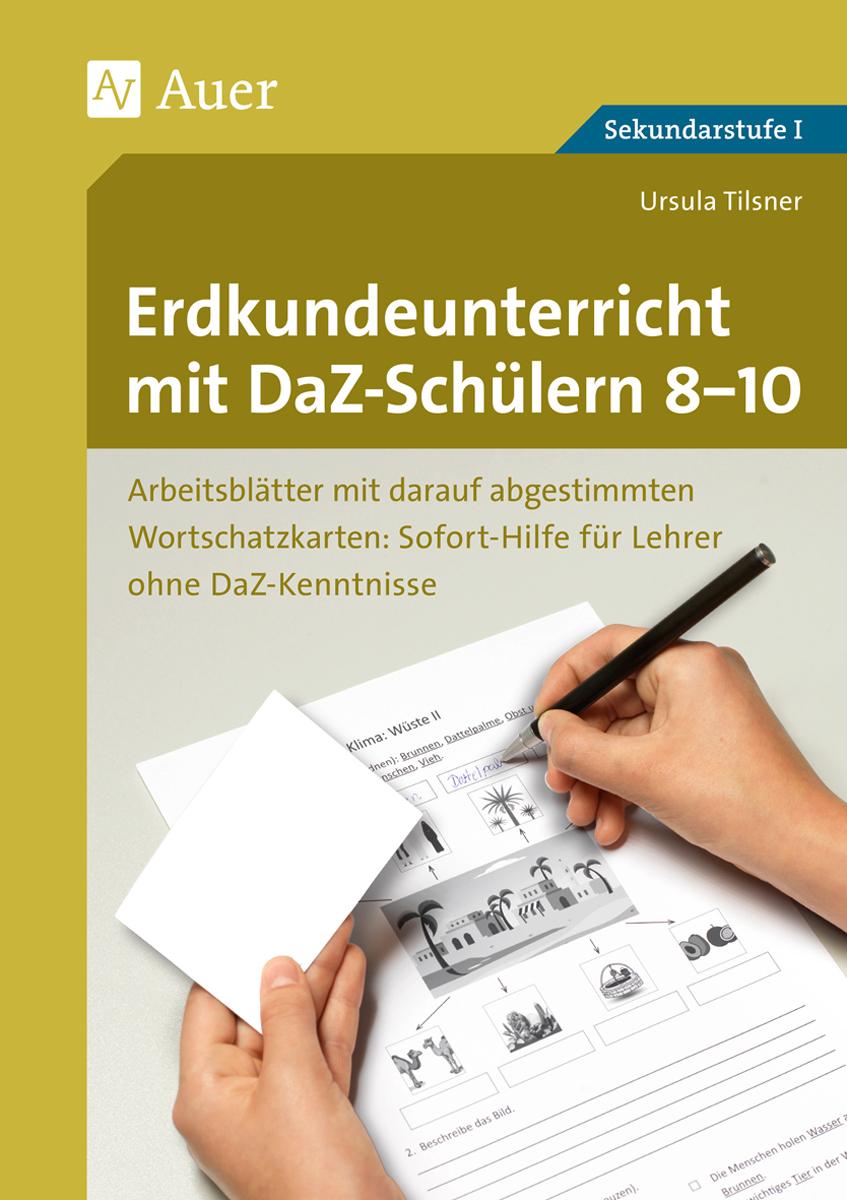 Vorderes Coverbild Erdkundeunterricht mit DaZ-Schülern 8-10