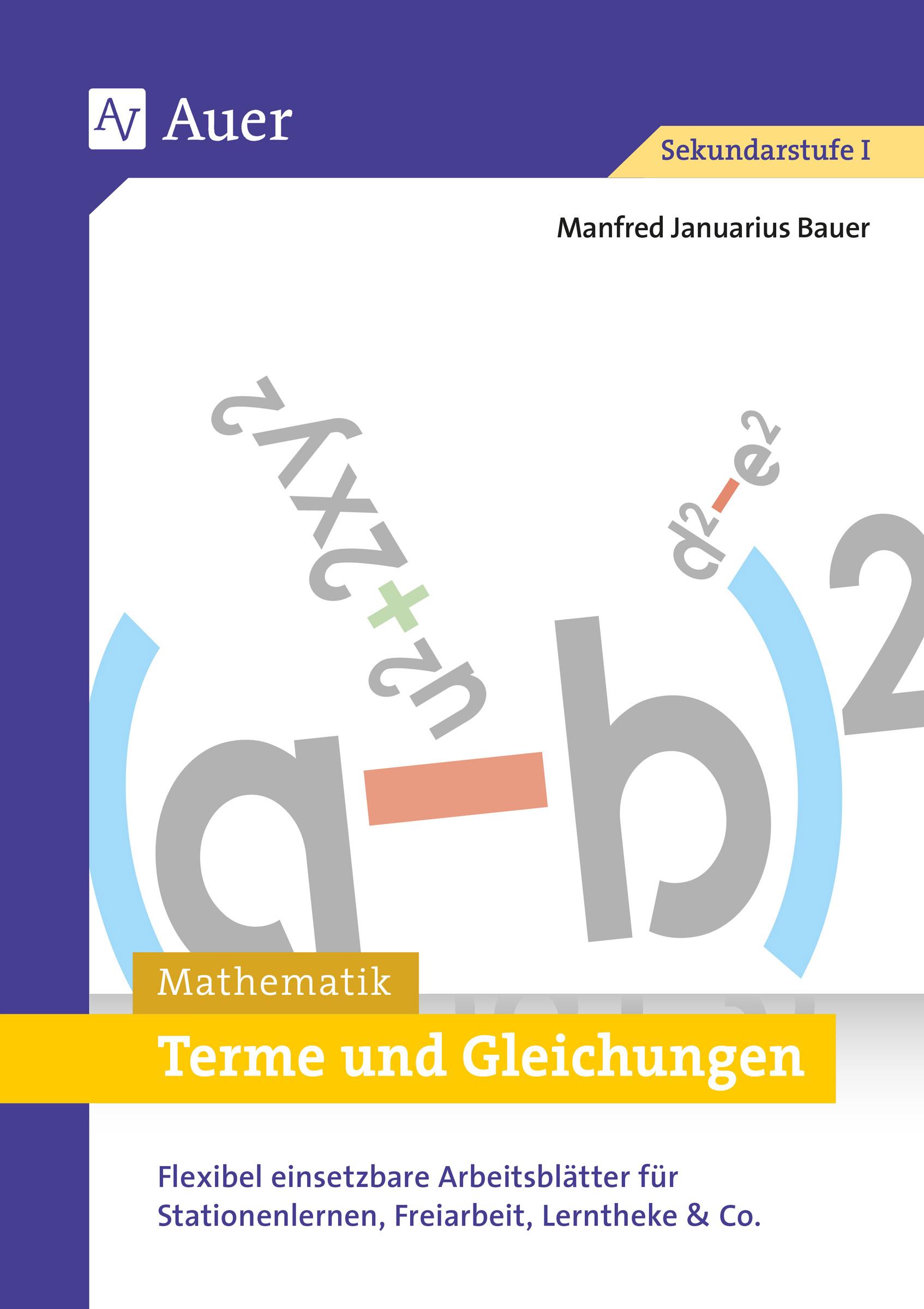 Vorderes Coverbild Terme und Gleichungen