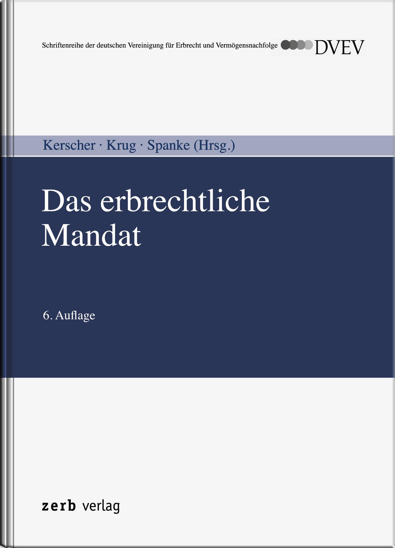 Vorderes Coverbild Das erbrechtliche Mandat