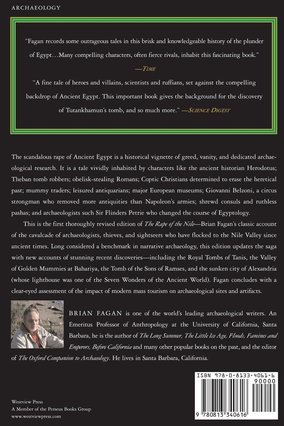 Rückseitencover The Rape of the Nile