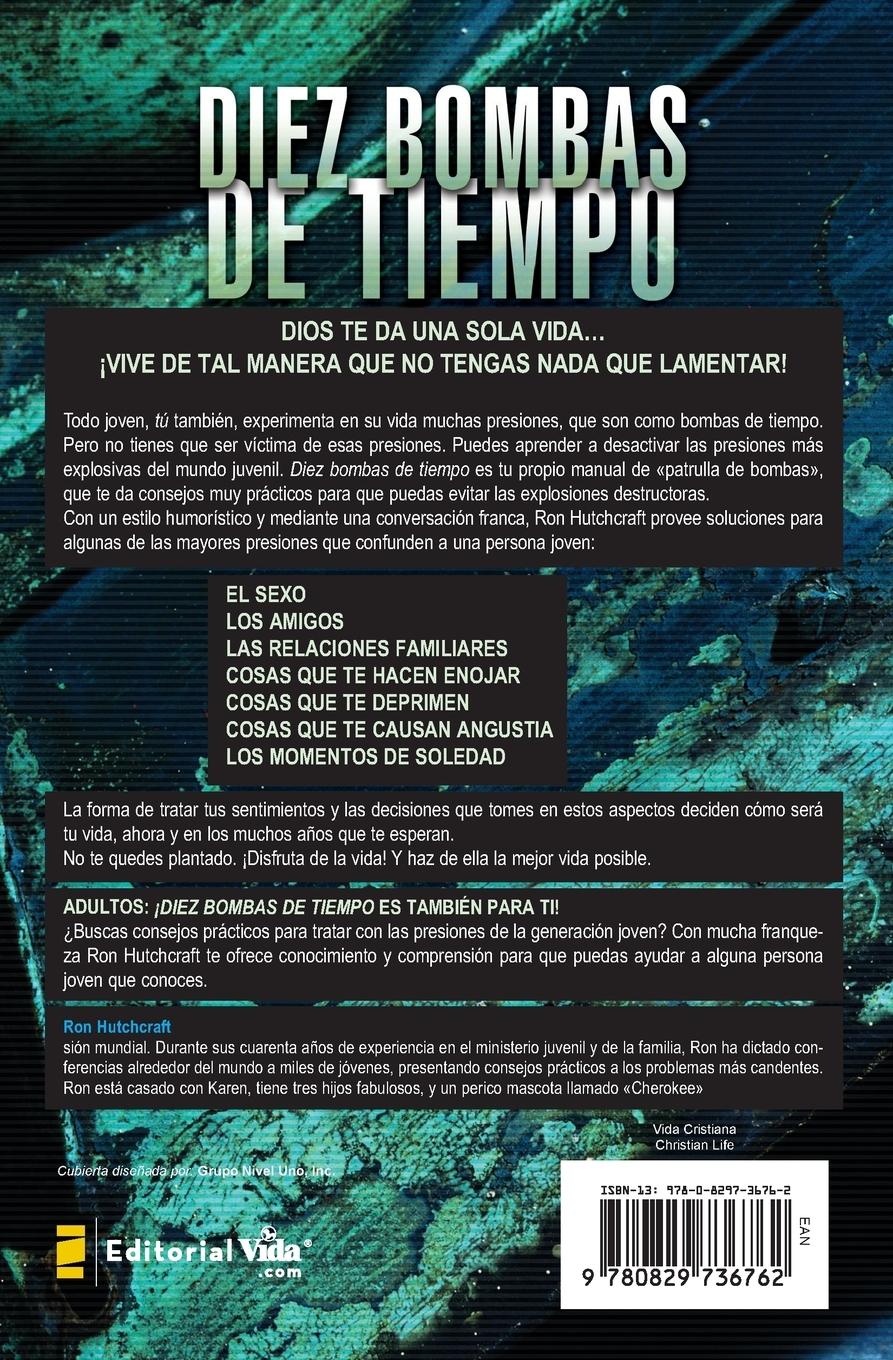 Rückseitencover Diez Bombas de Tiempo