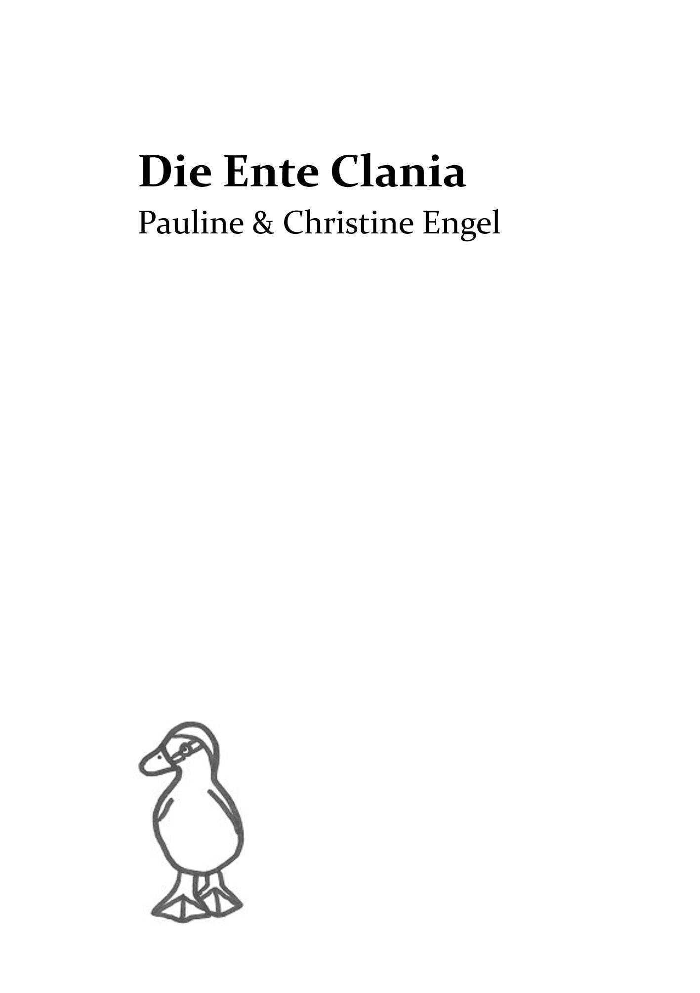 Vorderes Coverbild Die Ente Clania