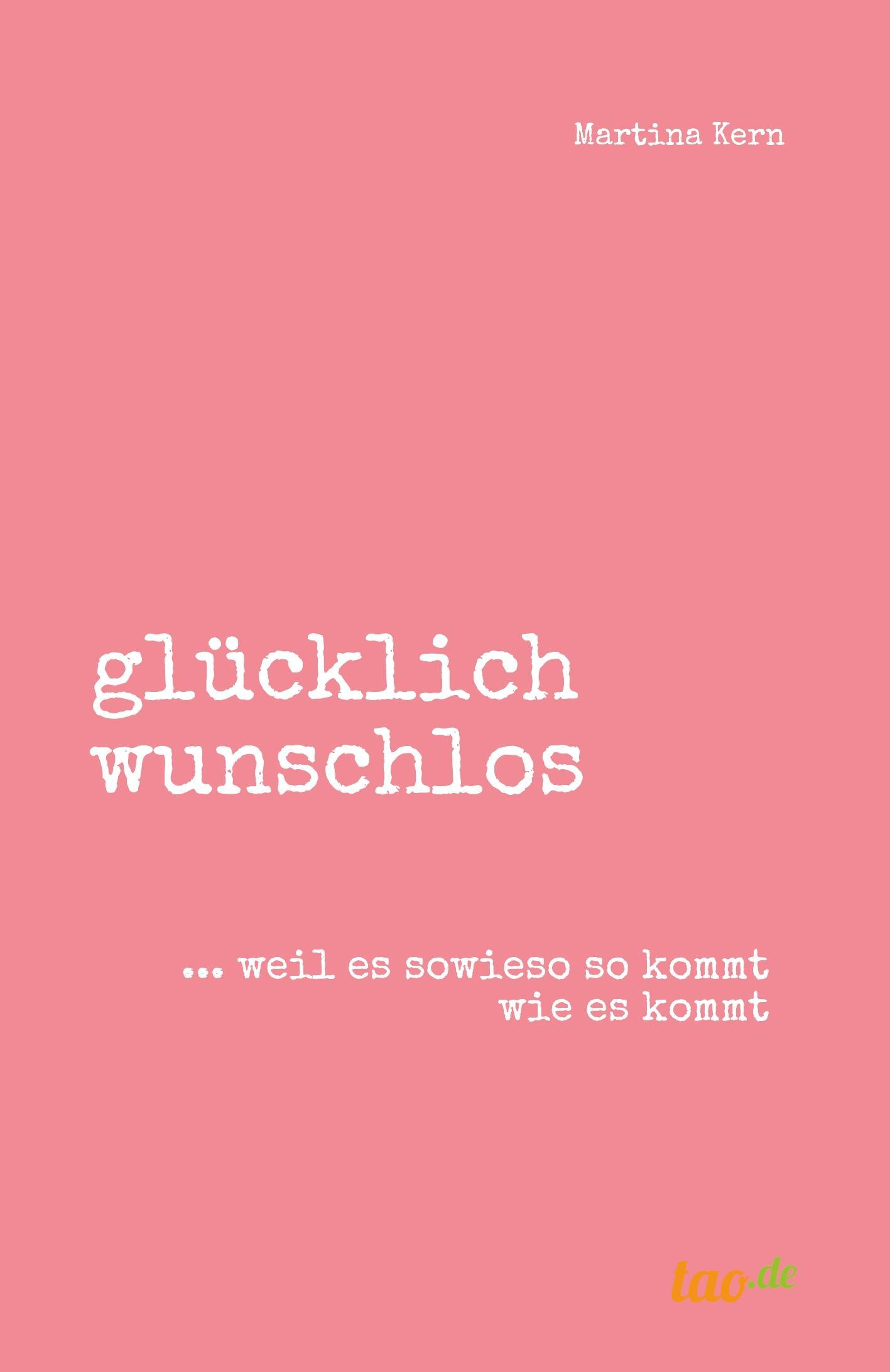 Vorderes Coverbild glücklich wunschlos