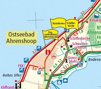Beispielinhalt (Bild) Fischland - Darß - Zingst 1:50 000