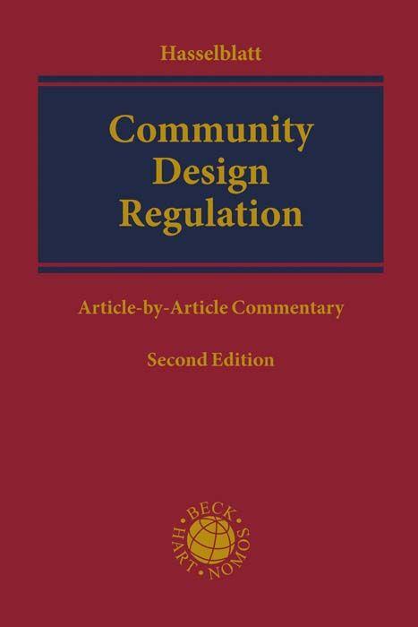 Vorderes Coverbild Community Design Regulation