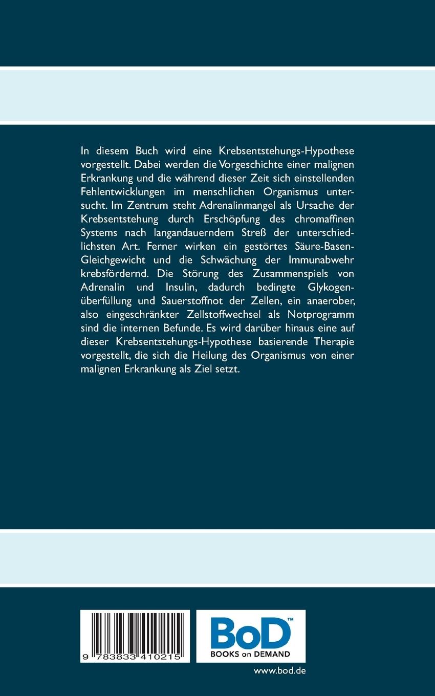 Rückseitencover Diagnose: Krebs