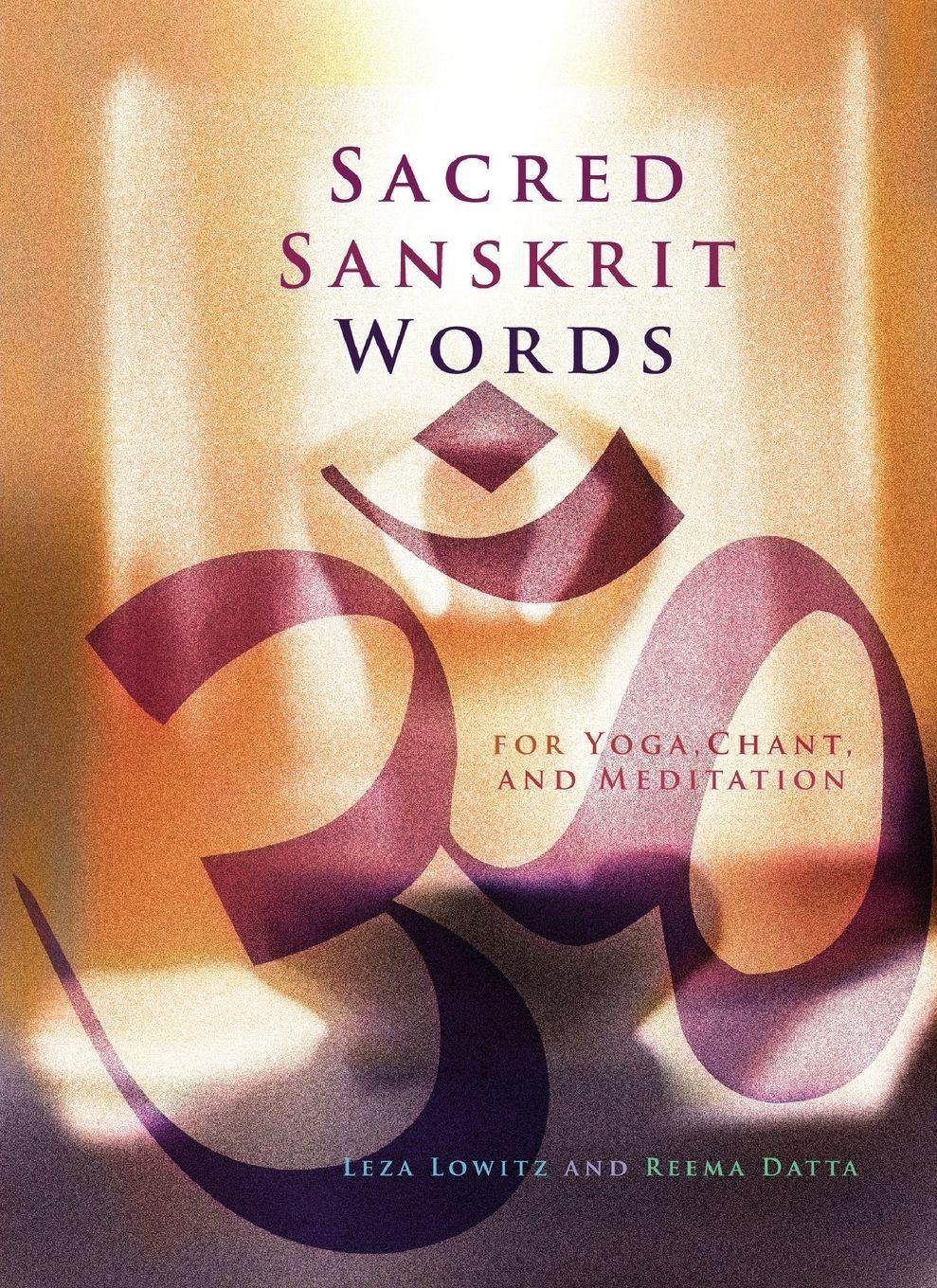 Vorderes Coverbild Sacred Sanskrit Words