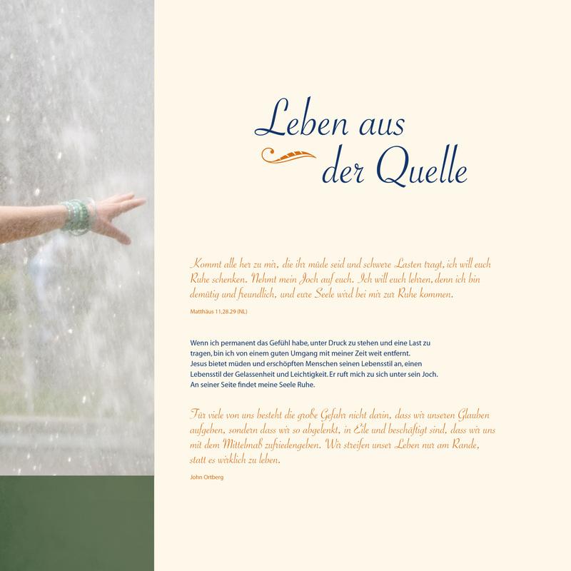 Beispielinhalt (Bild) Das Leben feiern