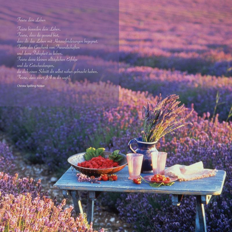 Beispielinhalt (Bild) Das Leben feiern