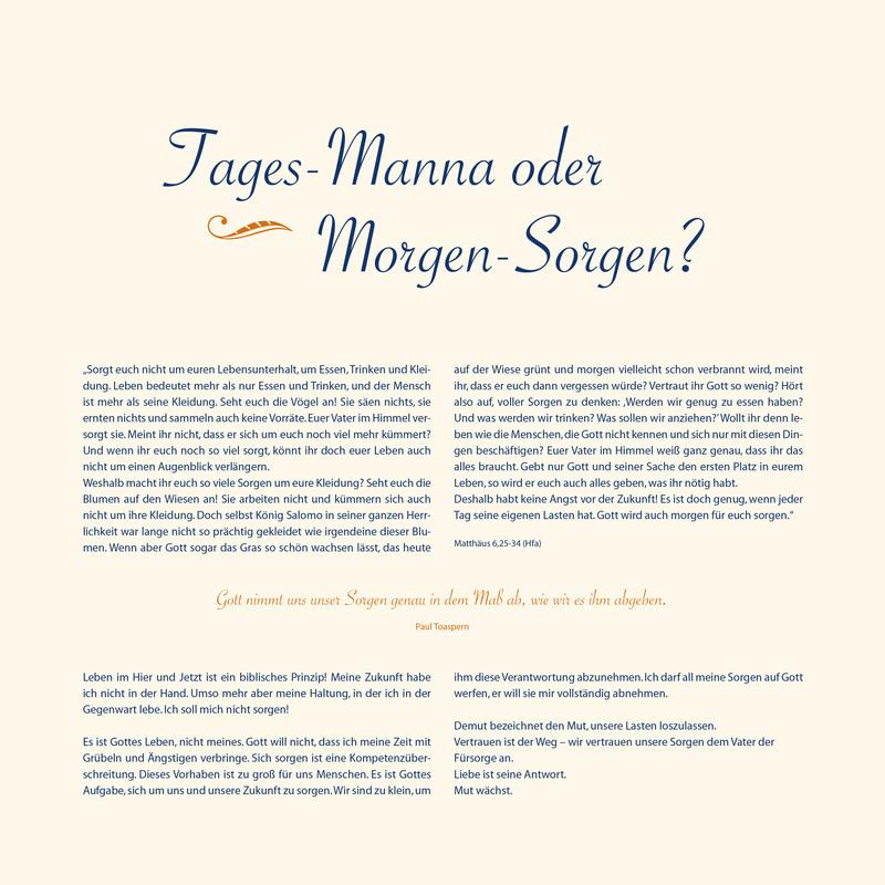 Beispielinhalt (Bild) Das Leben feiern