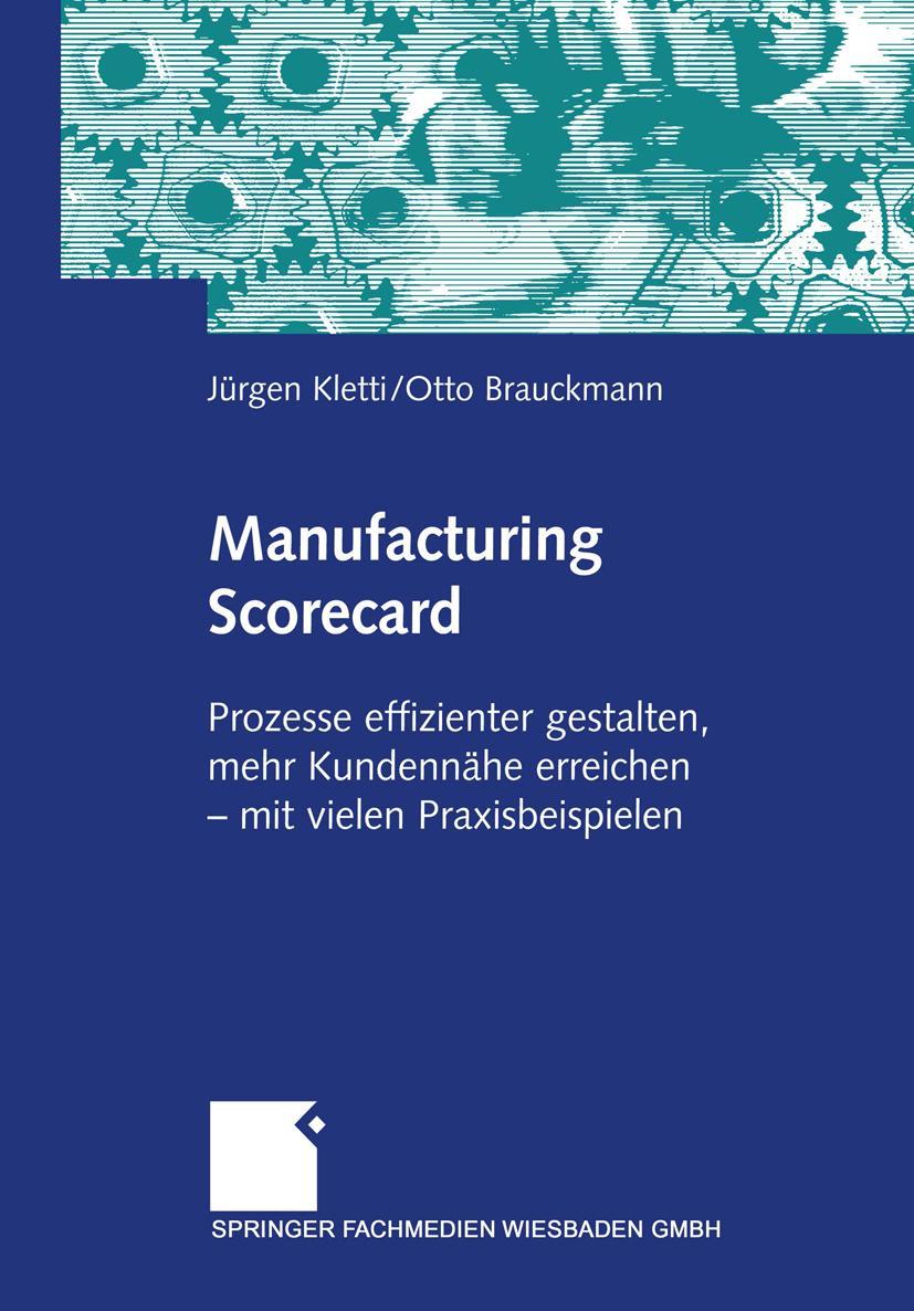 Vorderes Coverbild Manufacturing Scorecard
