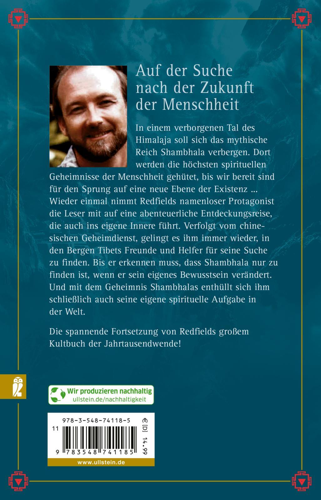 Rückseitencover Das Geheimnis von Shambhala