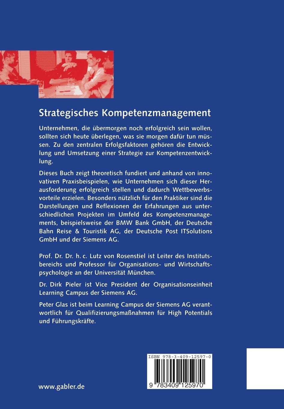 Rückseitencover Strategisches Kompetenzmanagement