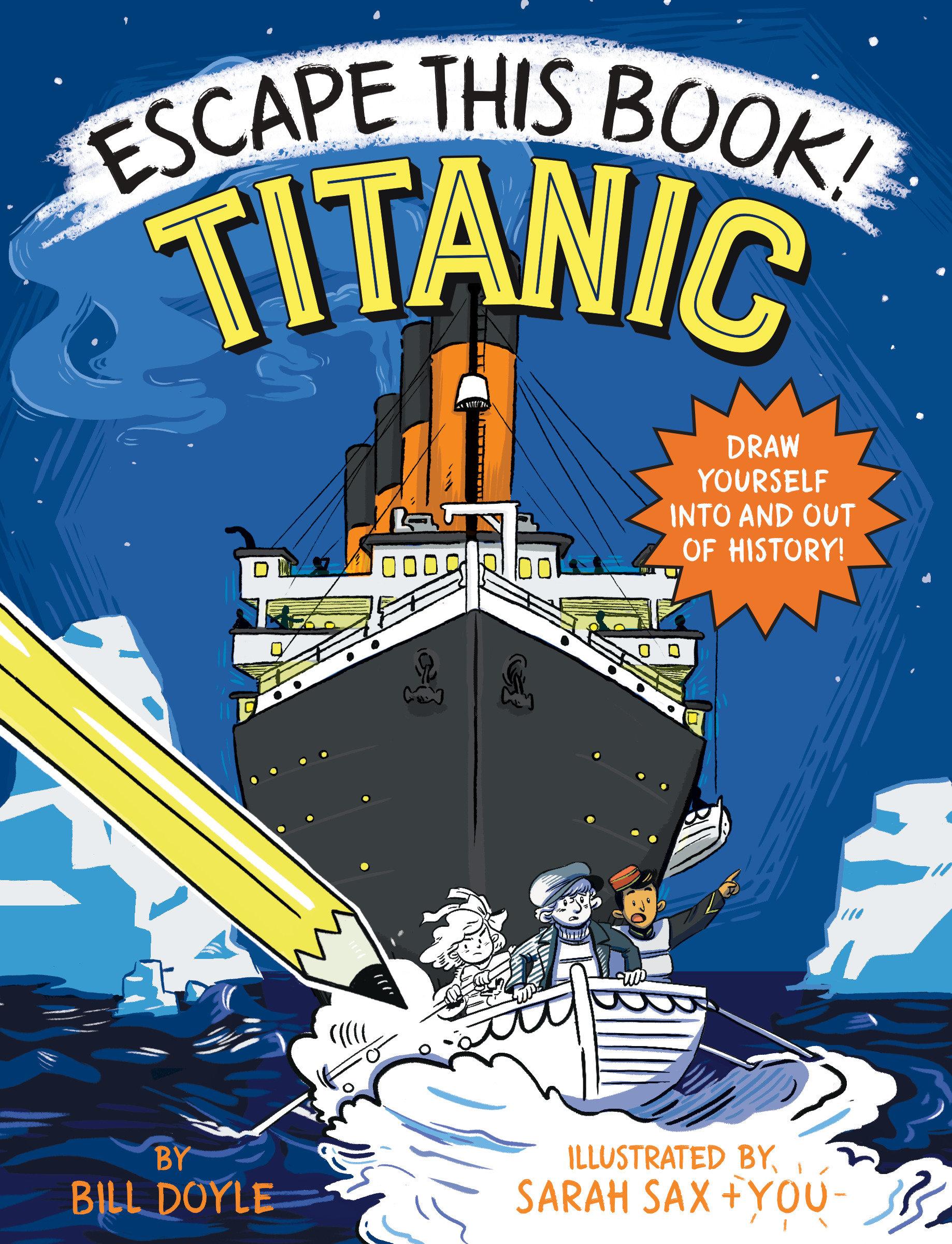 Vorderes Coverbild Escape This Book! Titanic