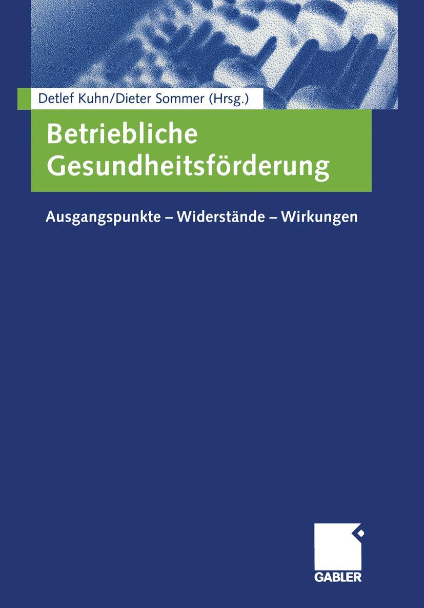 Vorderes Coverbild Betriebliche Gesundheitsförderung