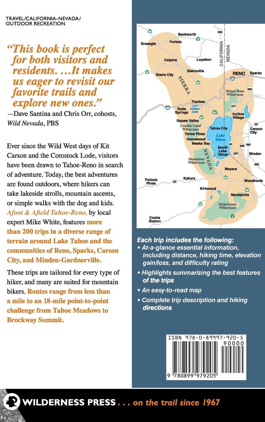 Rückseitencover Afoot & Afield: Tahoe-Reno