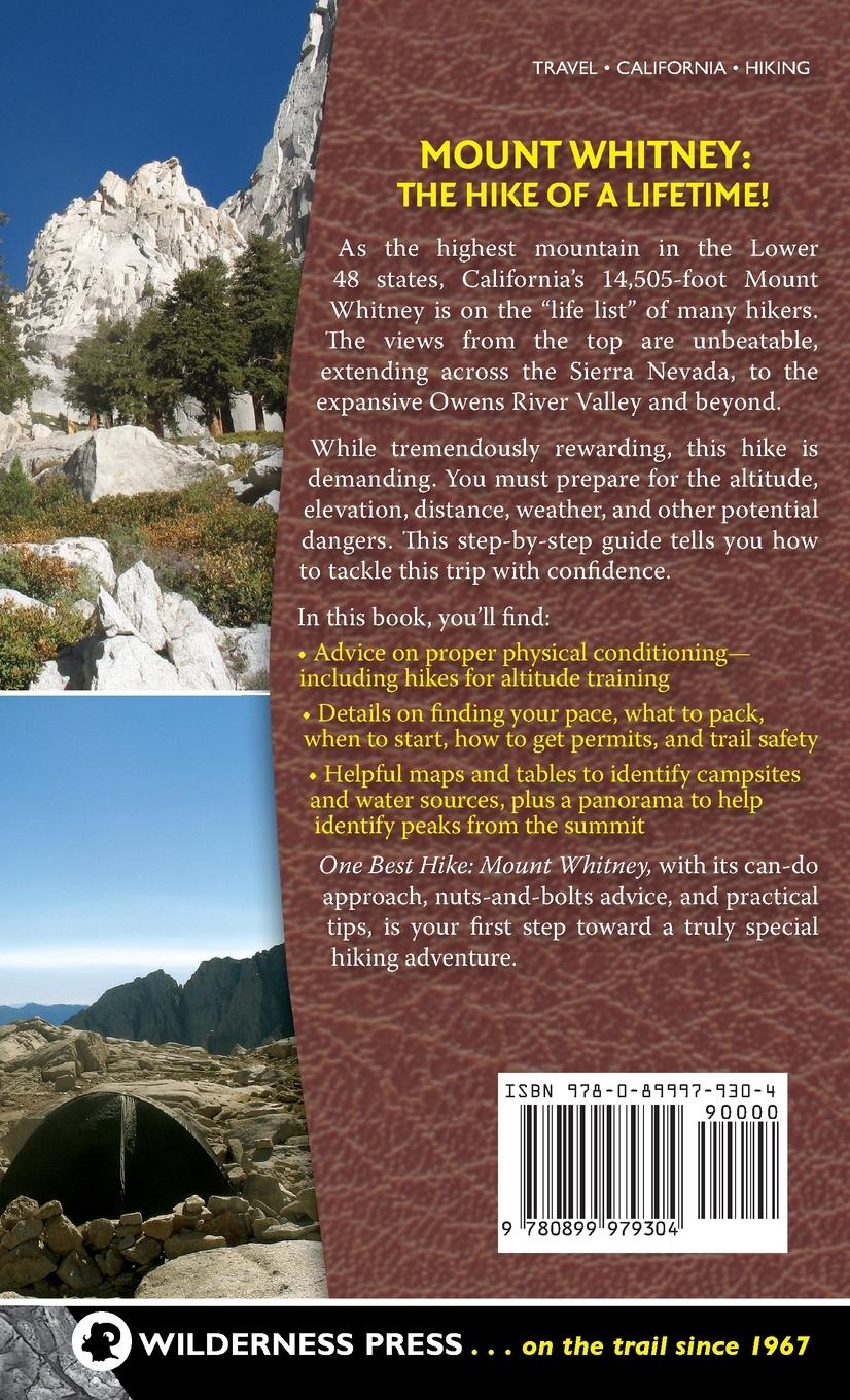 Rückseitencover One Best Hike: Mount Whitney