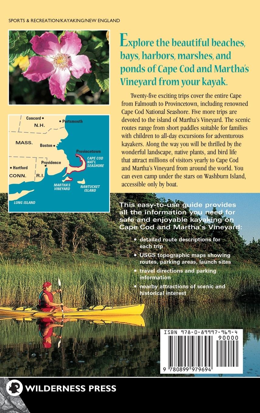 Rückseitencover Adventure Kayaking: Cape Cod and Marthas