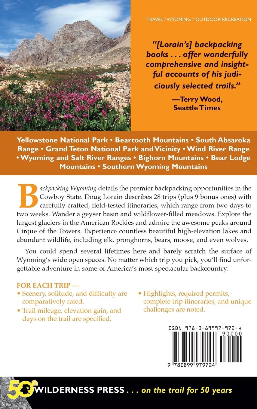 Rückseitencover Backpacking Wyoming