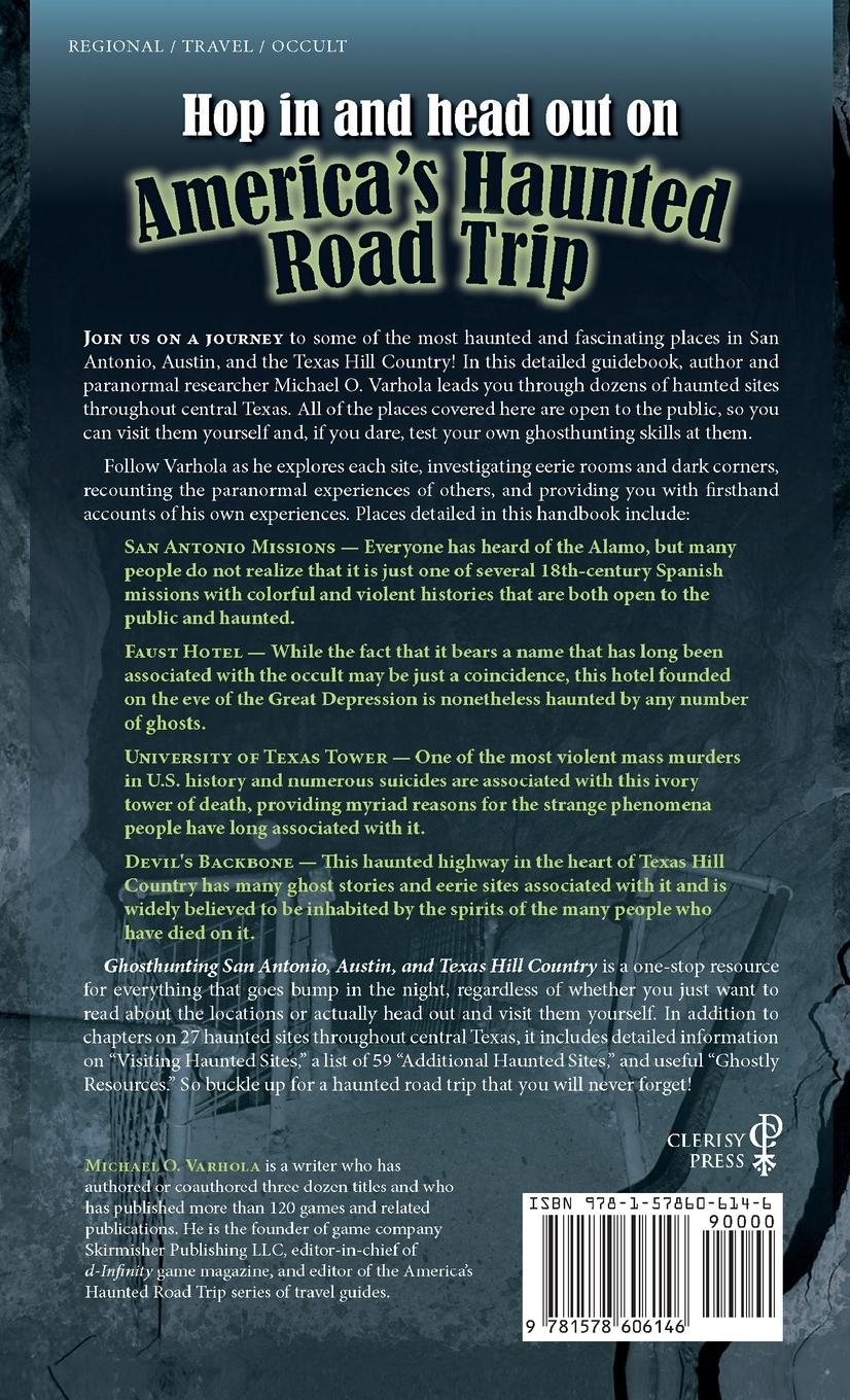 Rückseitencover Ghosthunting San Antonio, Austin, and Texas Hill Country
