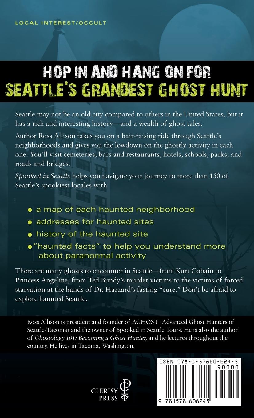Rückseitencover Spooked in Seattle