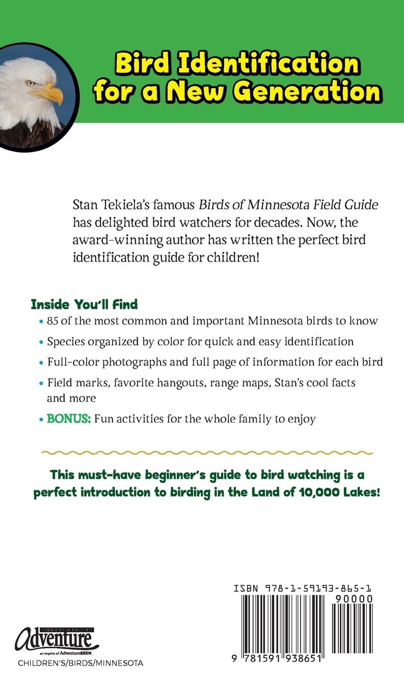 Rückseitencover The Kids' Guide to Birds of Minnesota