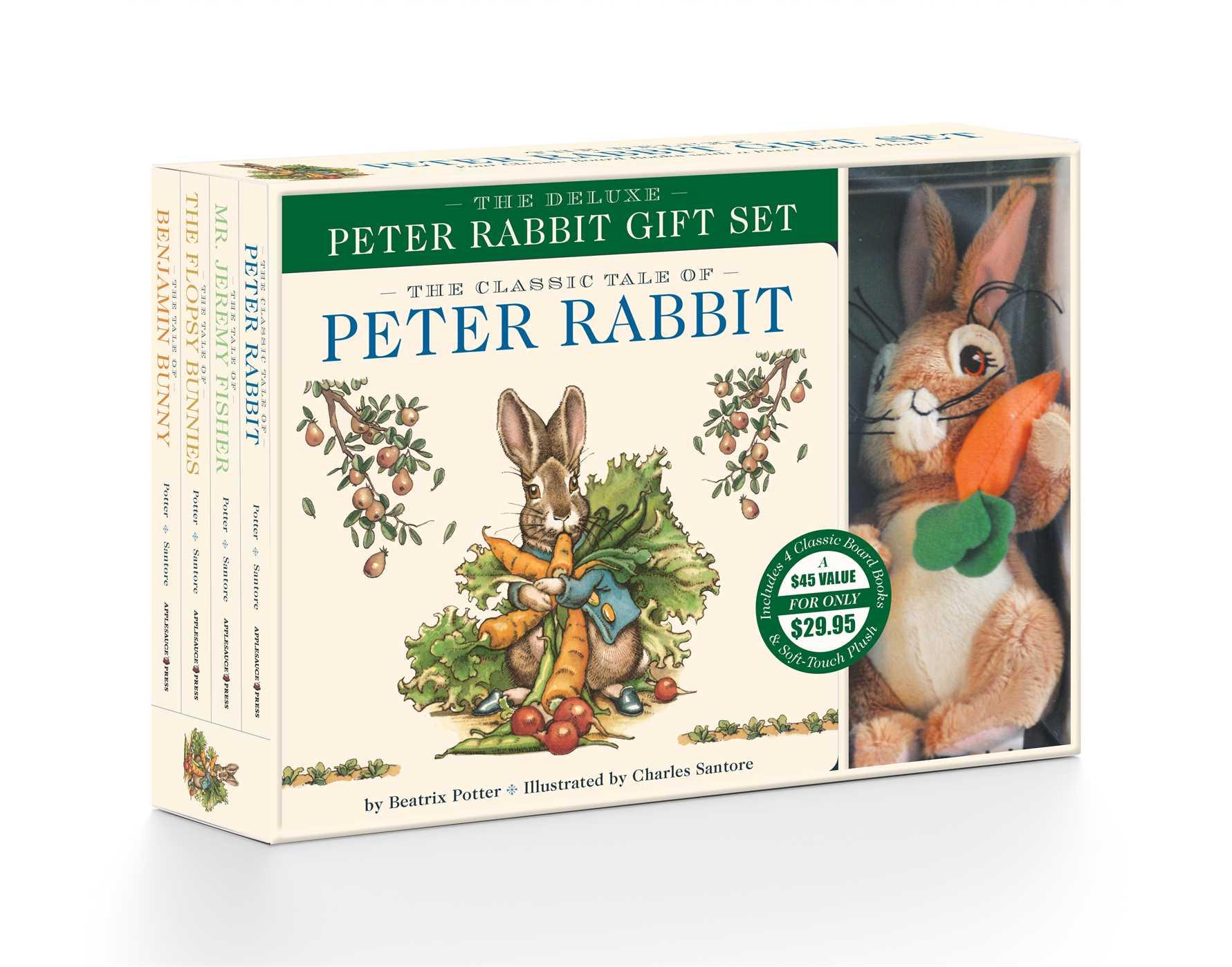 Vorderes Coverbild The Peter Rabbit Deluxe Plush Gift Set