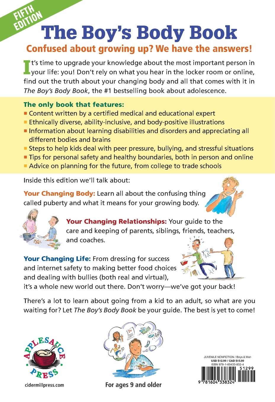 Rückseitencover The Boy's Body Book (Fifth Edition)