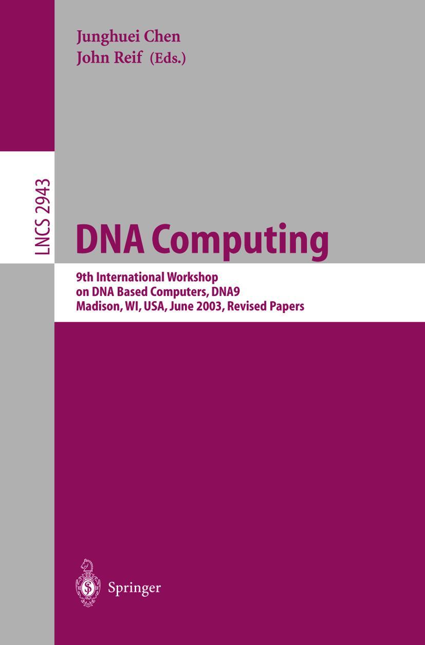 Vorderes Coverbild DNA Computing