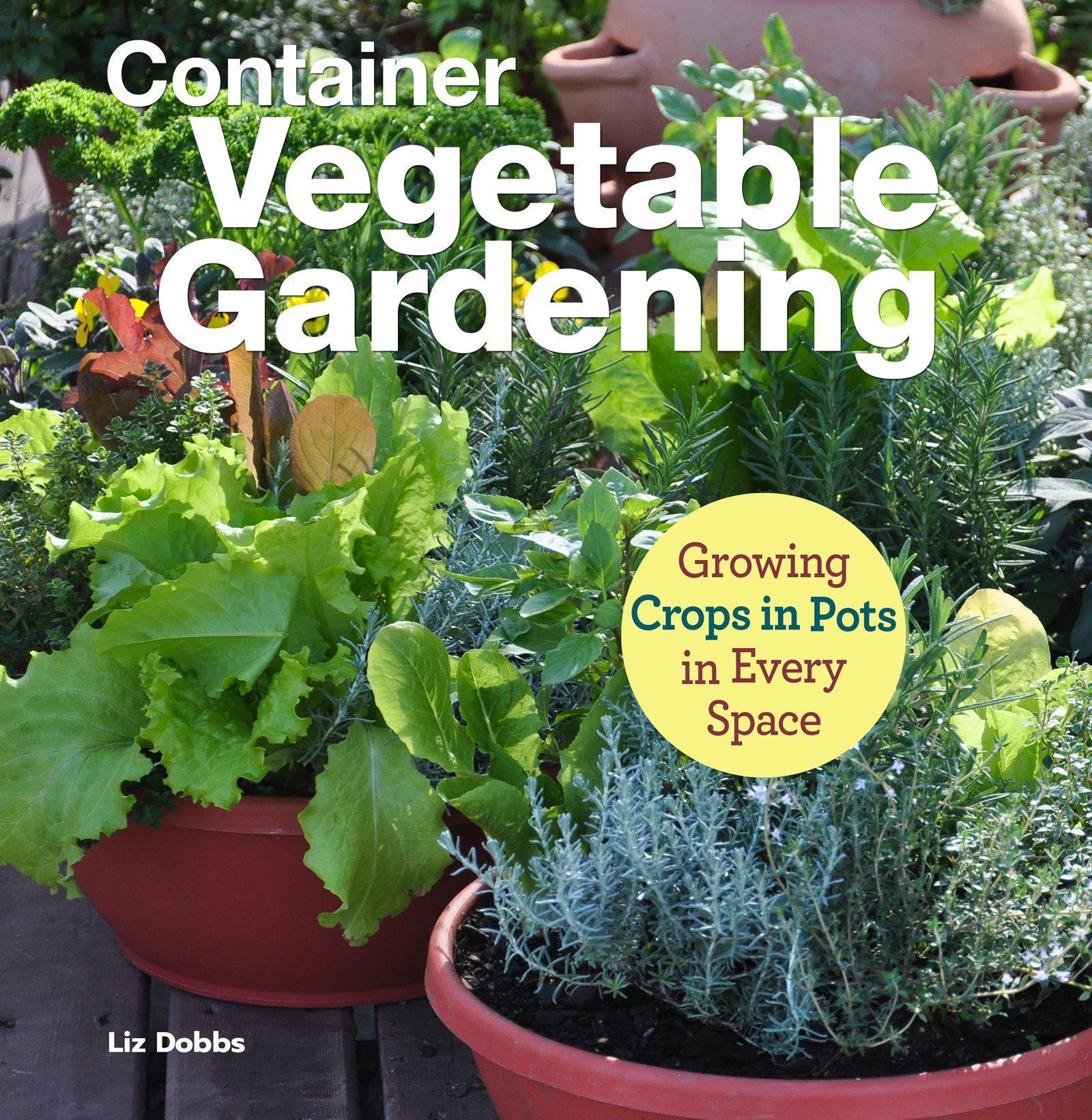 Vorderes Coverbild Container Vegetable Gardening
