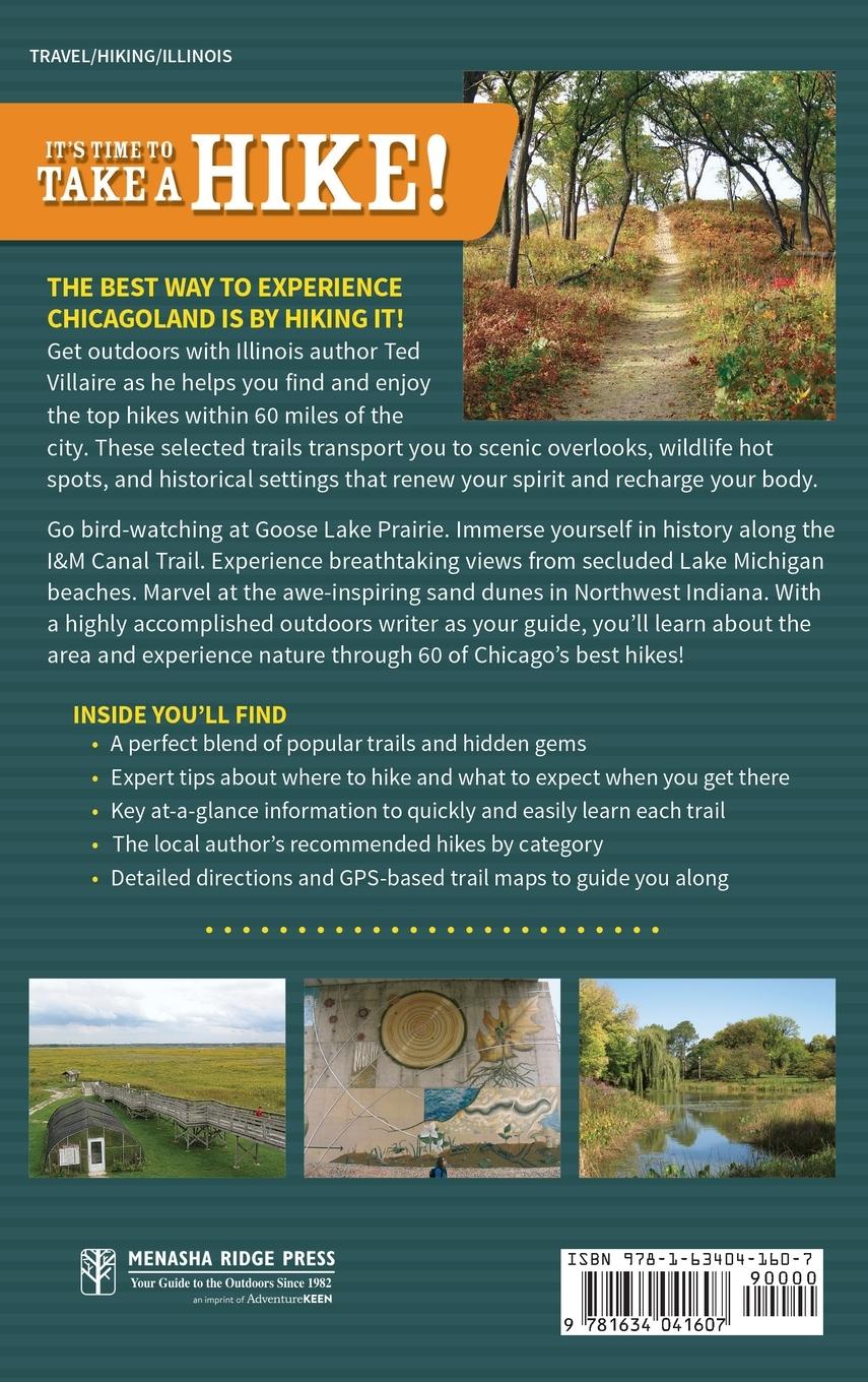 Rückseitencover 60 Hikes Within 60 Miles: Chicago