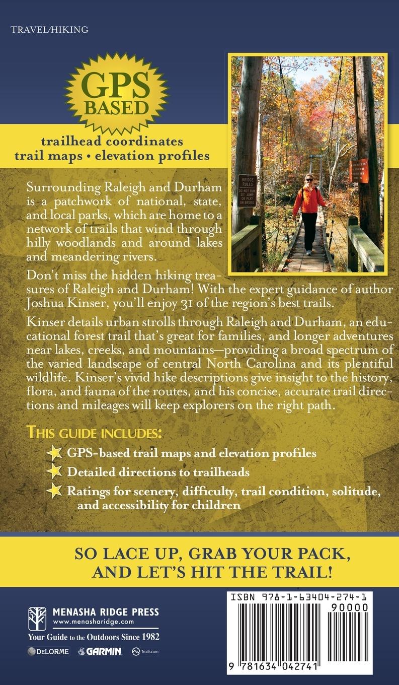 Rückseitencover Five-Star Trails: Raleigh and Durham