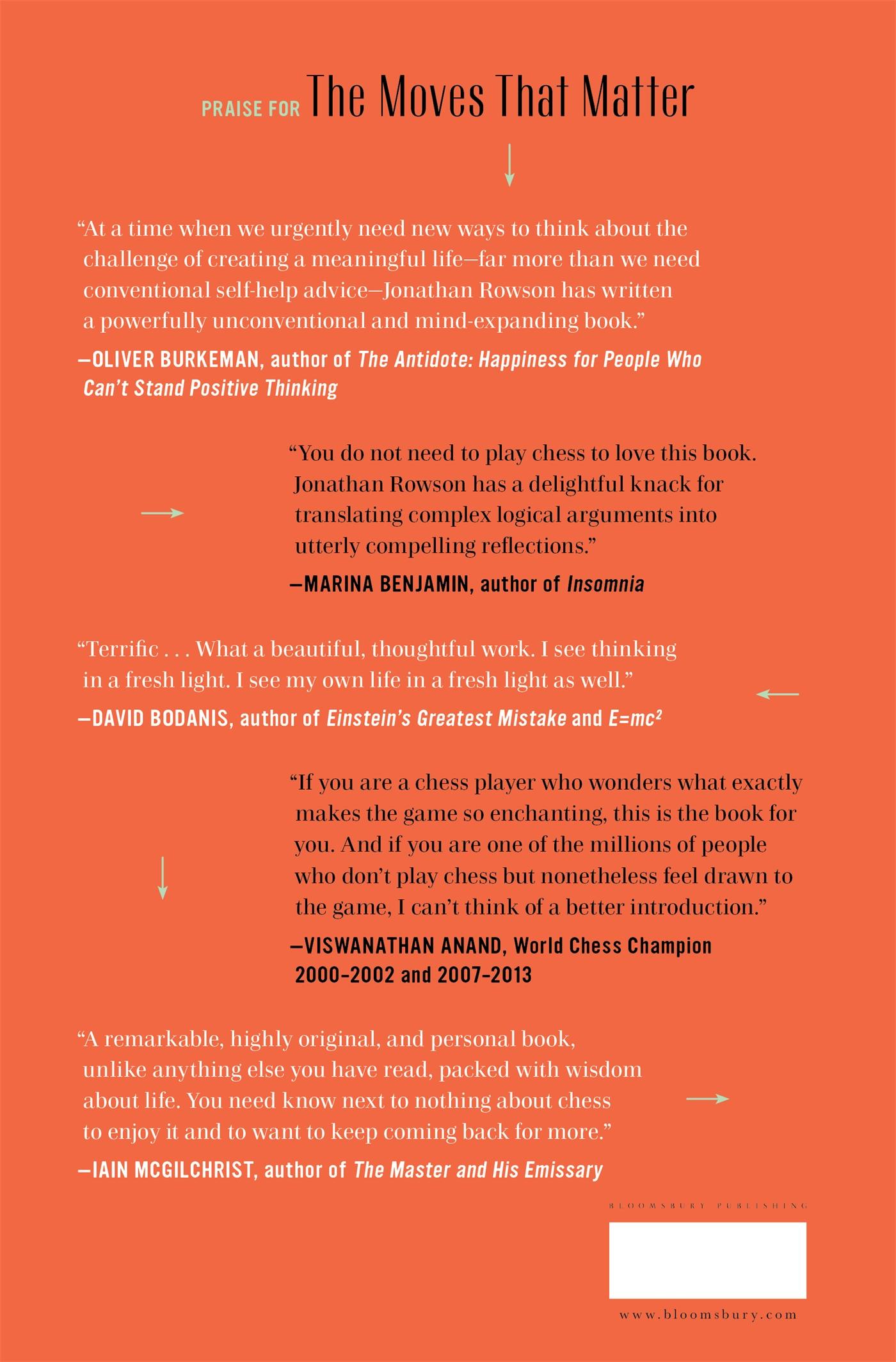 Rückseitencover The Moves That Matter