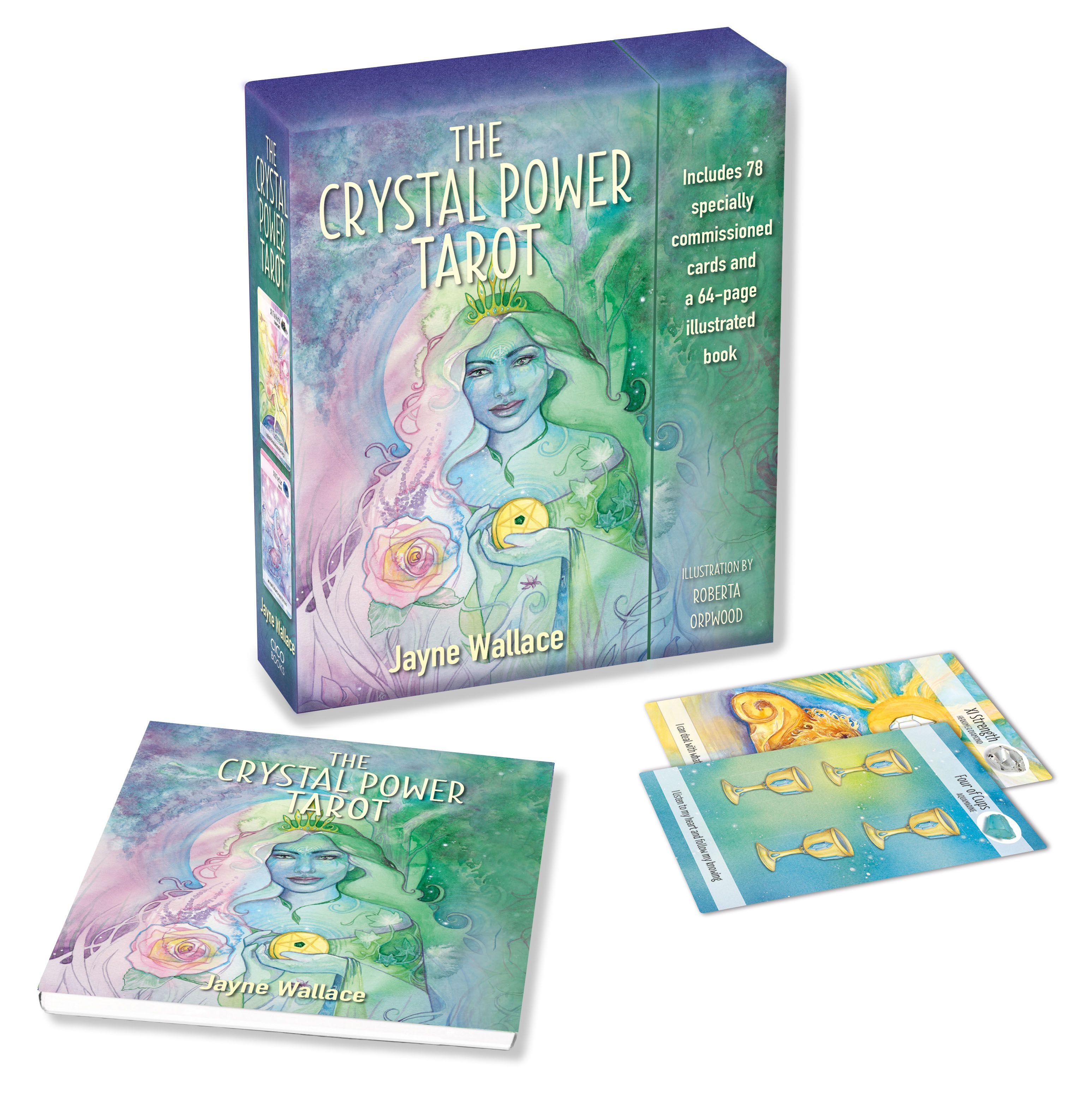 Vorderes Coverbild The Crystal Power Tarot