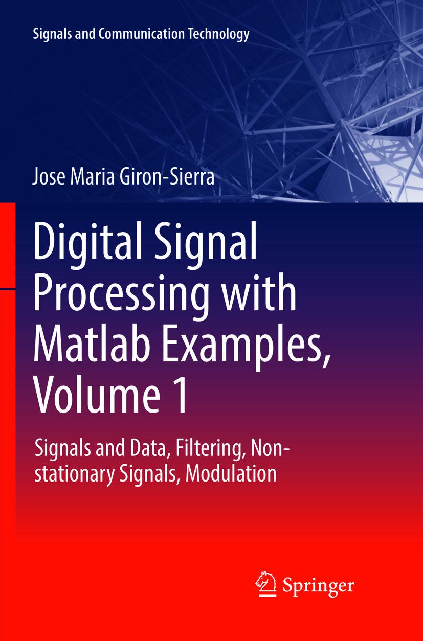 Vorderes Coverbild Digital Signal Processing with Matlab Examples, Volume 1