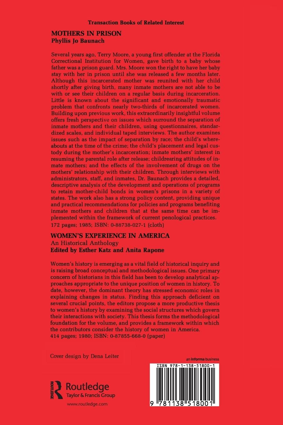 Rückseitencover Women and Disability