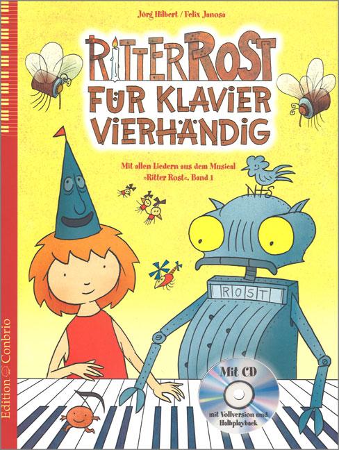 Vorderes Coverbild Ritter Rost für Klavier vierhändig