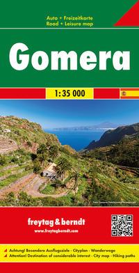 Vorderes Coverbild Gomera, Autokarte 1:35.000