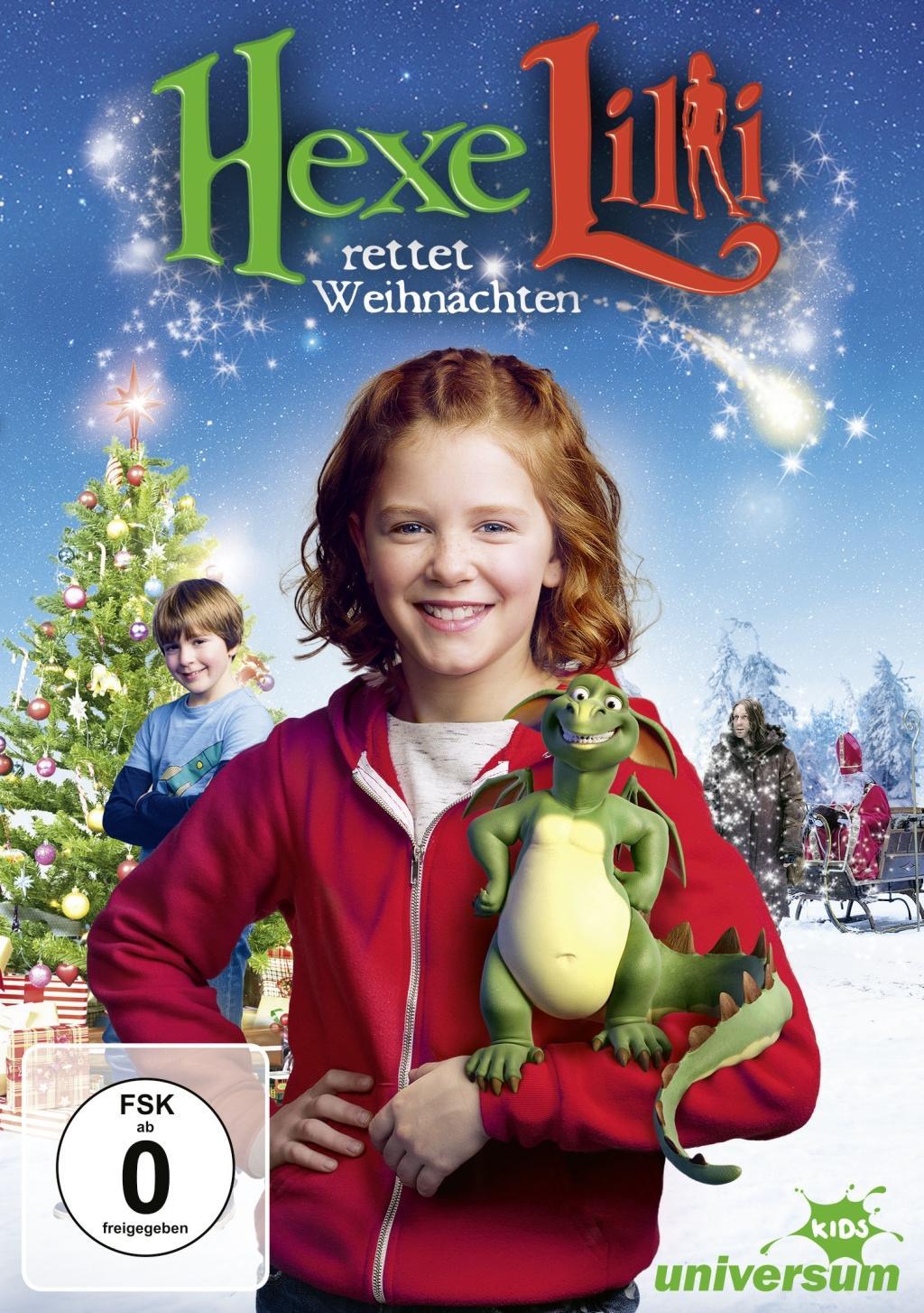 Vorderes Coverbild Hexe Lilli rettet Weihnachten