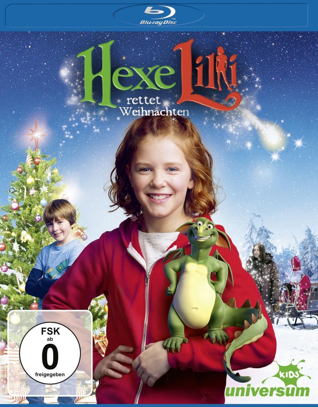 Vorderes Coverbild Hexe Lilli rettet Weihnachten