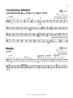 Beispielinhalt (Bild) Melodien für Kontrabass - von Bach bis Holst
