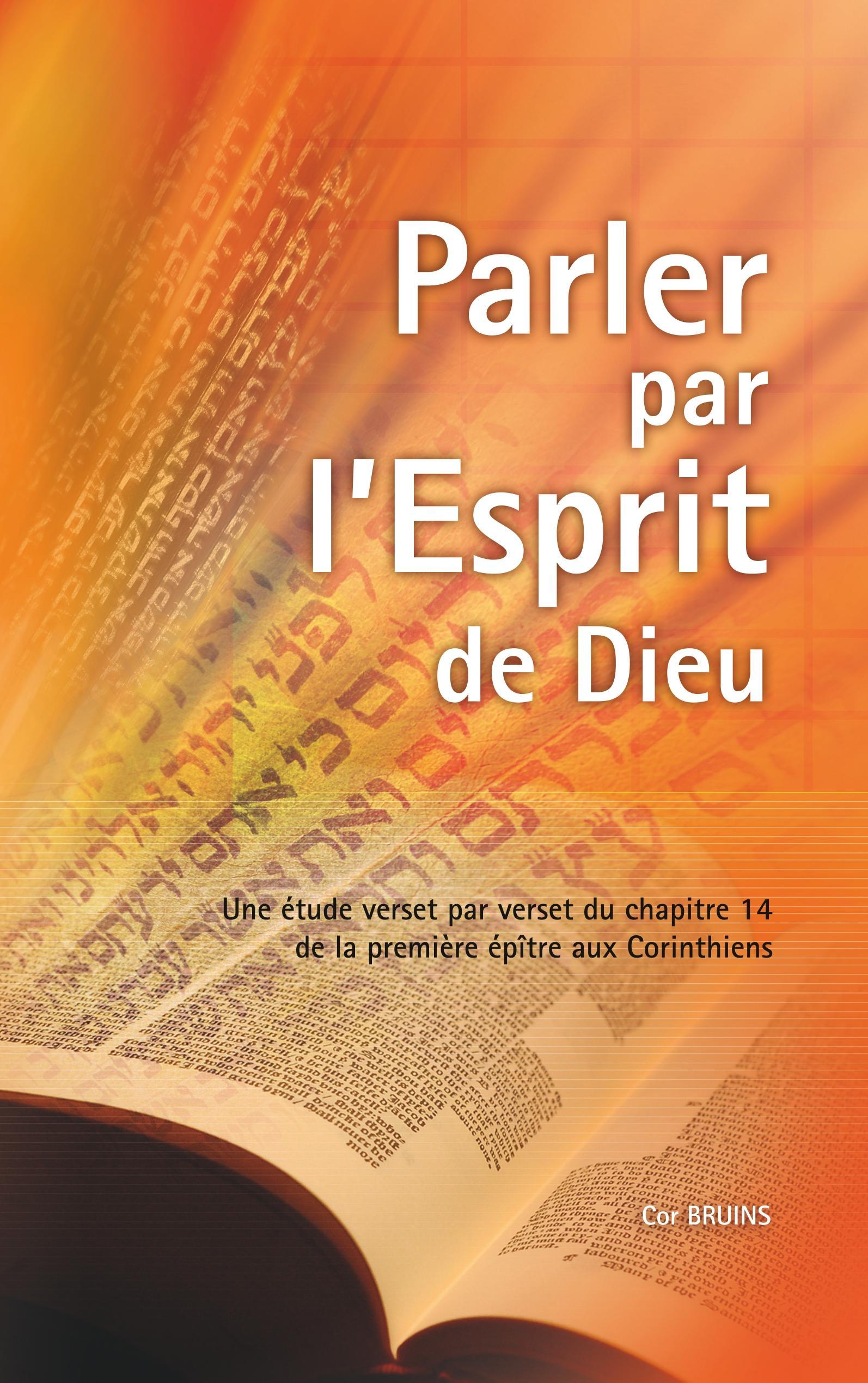 Vorderes Coverbild Parler par l'Esprit de Dieu